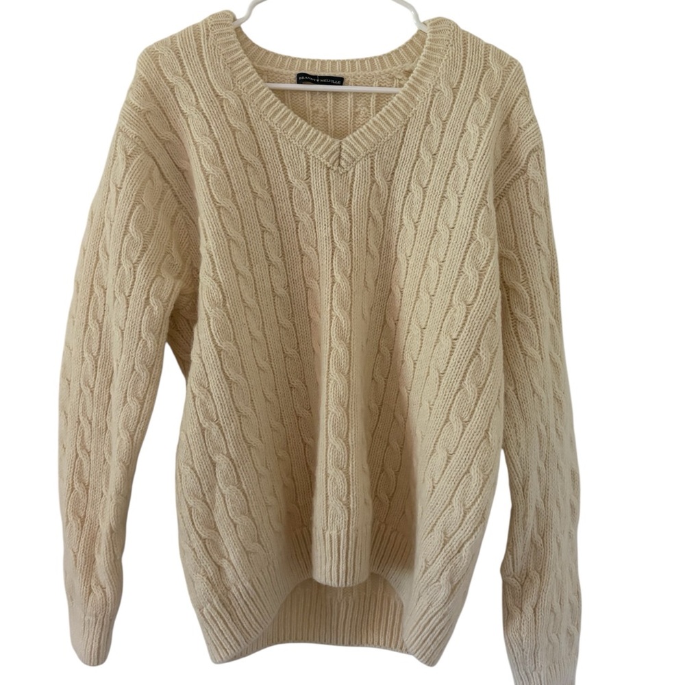 Brandy Melville Ivory Knit Sweater